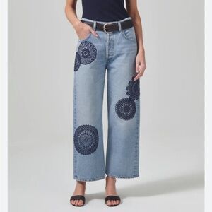 Citizens of Humanity Crochet Gaucho High Waist Jeans